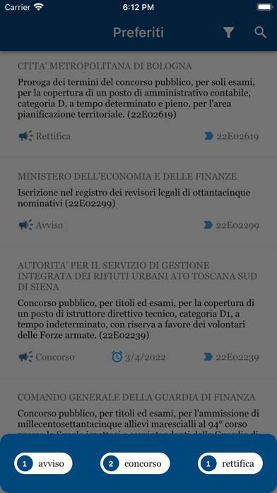 Concorsi Gazzetta App screenshot #6
