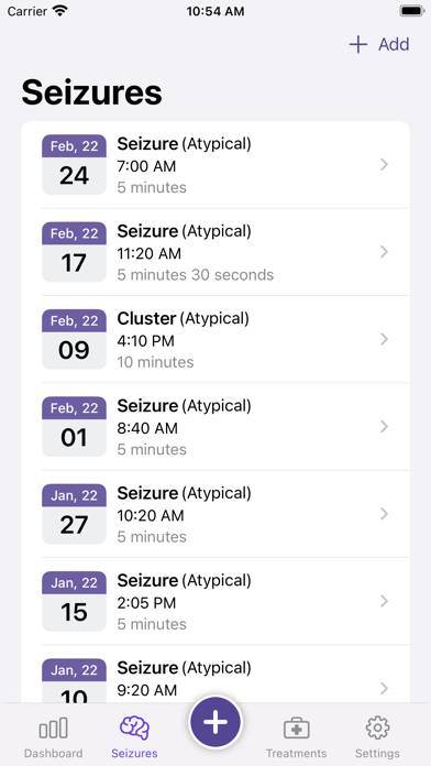 Carepsy App screenshot