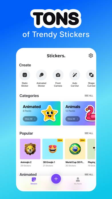 Sticker Maker App screenshot