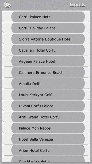 Corfu Island App-Screenshot