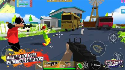 Dude Theft Wars FPS Open World Скриншот приложения #2