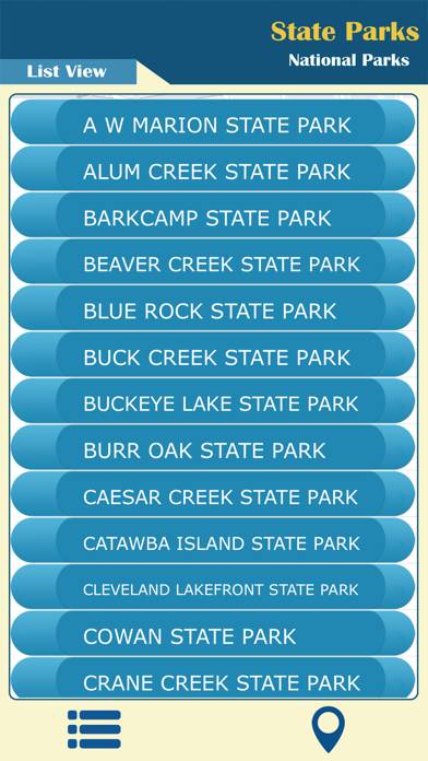 Ohio State Parks App screenshot