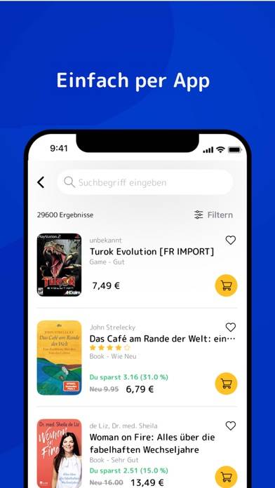 Medimops: Bücher & mehr kaufen App-Screenshot
