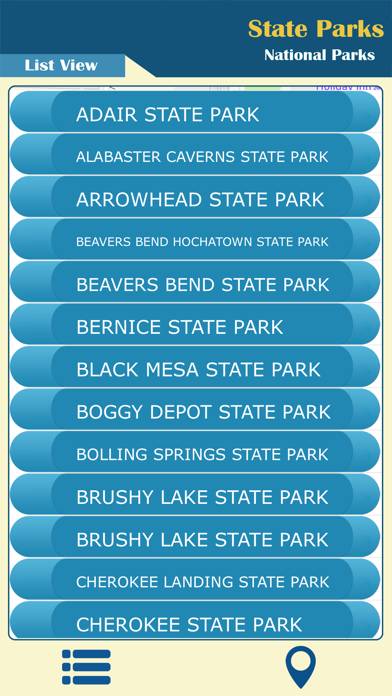 Oklahoma In State Parks App screenshot #2