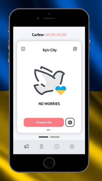 Air Alarm Ukraine Скриншот приложения #2