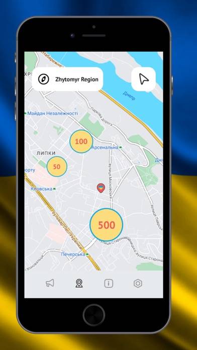 Air Alarm Ukraine Скриншот приложения #3
