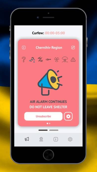 Air Alarm Ukraine Скриншот приложения #5