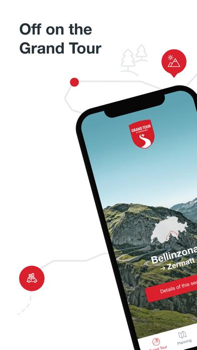Grand Tour Switzerland Schermata dell'app #1