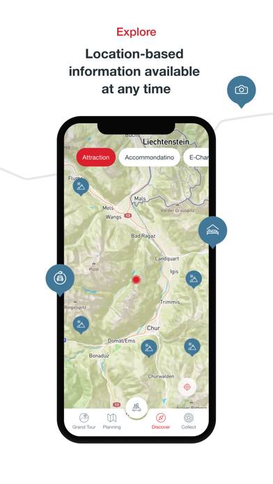 Grand Tour Switzerland Schermata dell'app #4