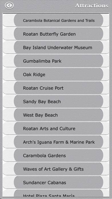 Roatan Island Tourism App screenshot #2