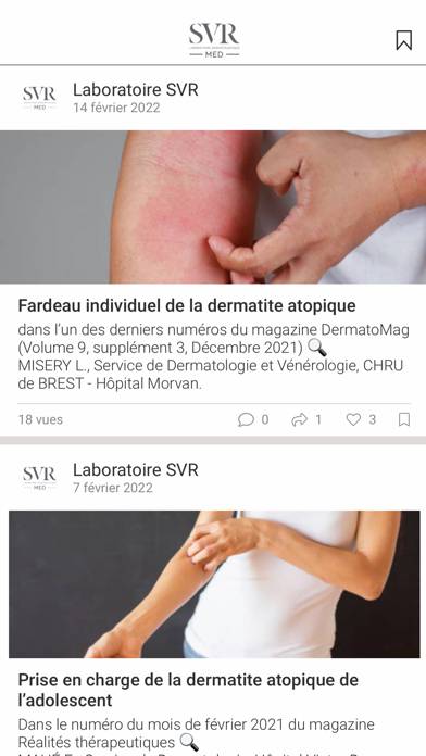 SVR Med Captura de pantalla de la aplicación