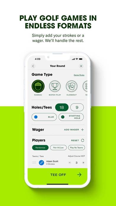 Fairgame Golf App skärmdump