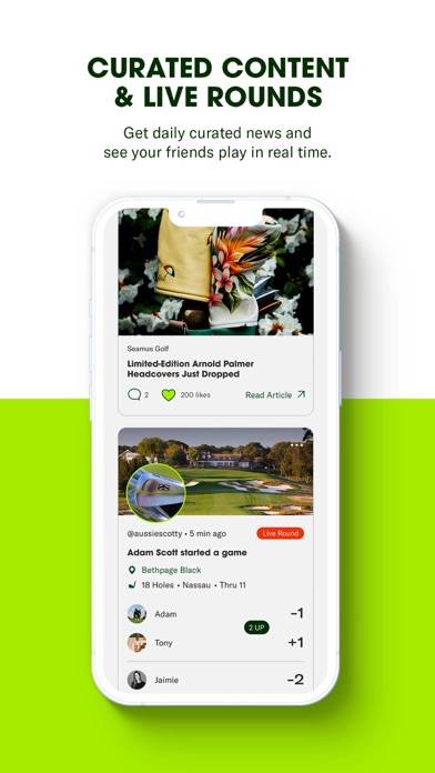 Fairgame Golf App skärmdump