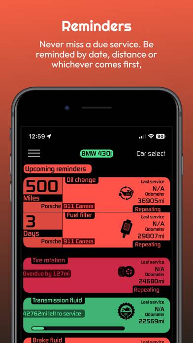 Autolog: Car app App screenshot #2