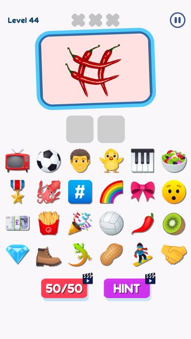 Emoji Guess Puzzle Скриншот приложения #2