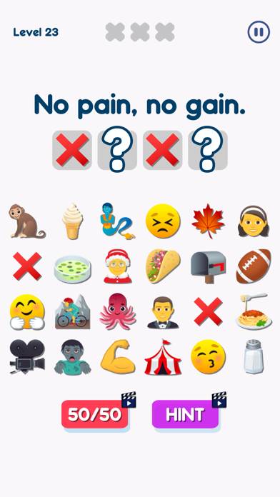 Emoji Guess Puzzle Скриншот приложения #4