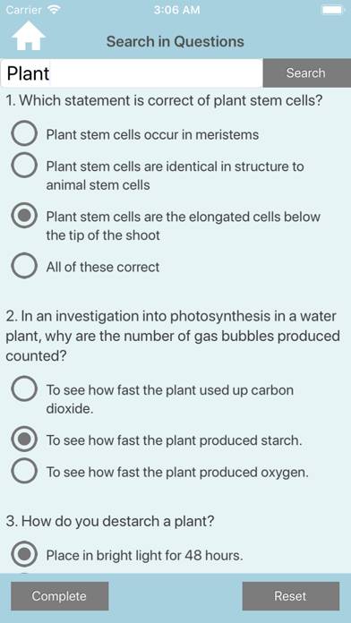GCSE Biology Quiz App screenshot #6