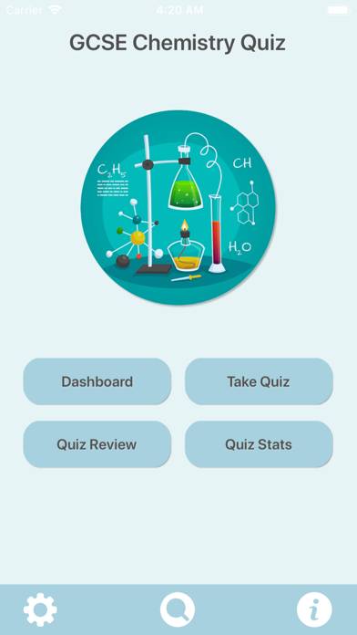 GCSE Chemistry Quiz App screenshot #1