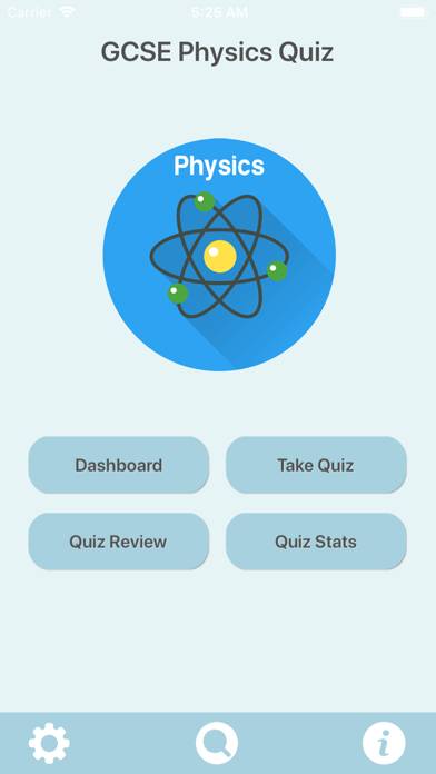 GCSE Physics Quiz App screenshot #1