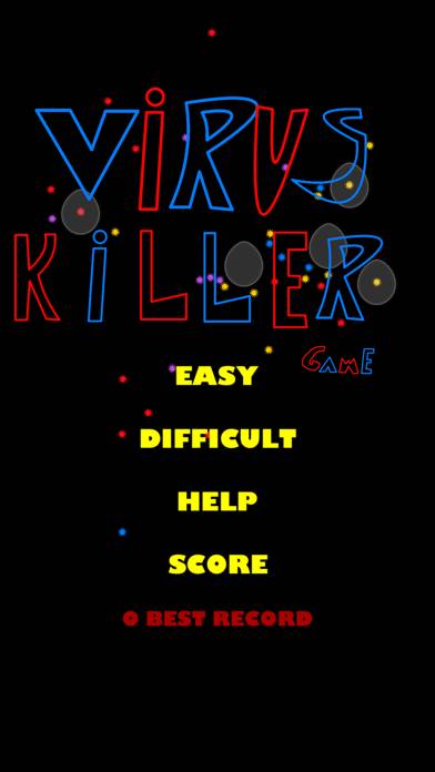 VirusKillerGame Captura de pantalla de la aplicación #1