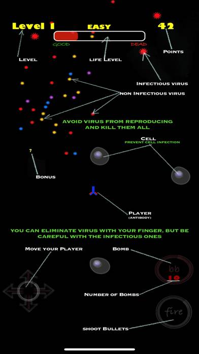 VirusKillerGame Captura de pantalla de la aplicación #4