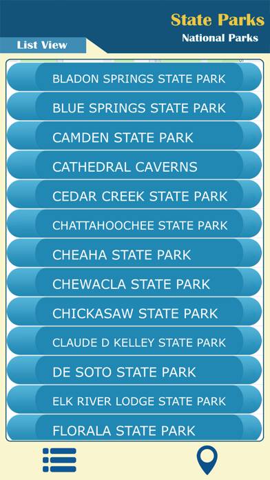 Alabama-State & National Parks App screenshot