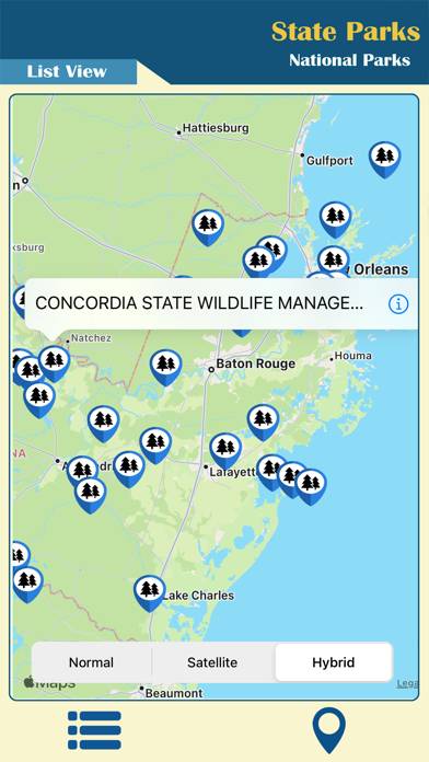 Louisiana State &National Park App screenshot #3