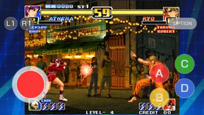 Kof '99 Aca Neogeo captura de pantalla del juego