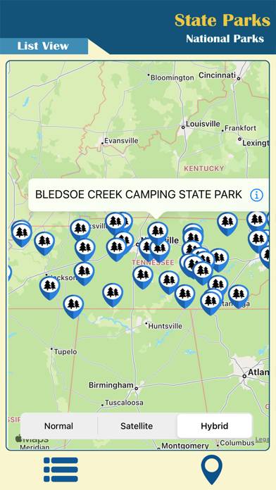 Tennessee-State &National Park App screenshot #2