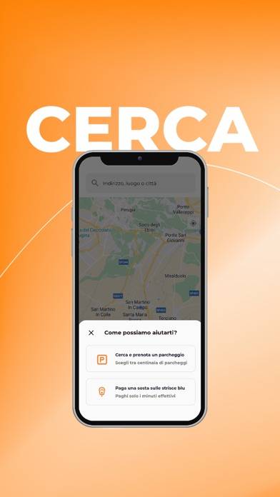 ParkingMyCar – App parcheggio Schermata dell'app