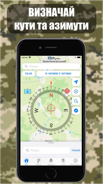 MyGun: Artillery assistant Schermata dell'app