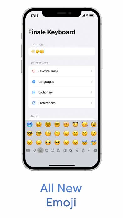 Finale Keyboard App skärmdump