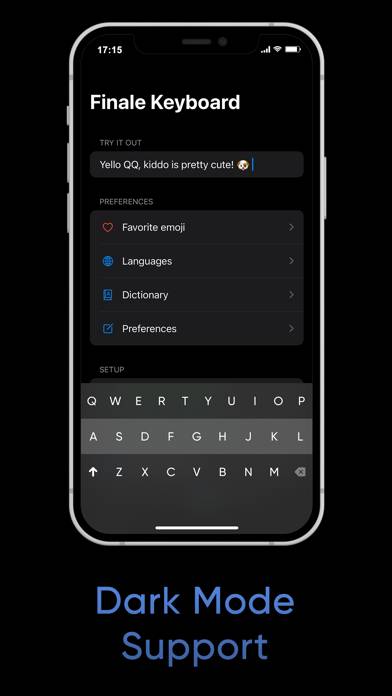 Finale Keyboard App skärmdump