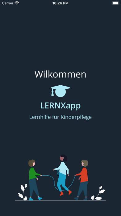 LERNXapp Kinderpflege App-Screenshot #1