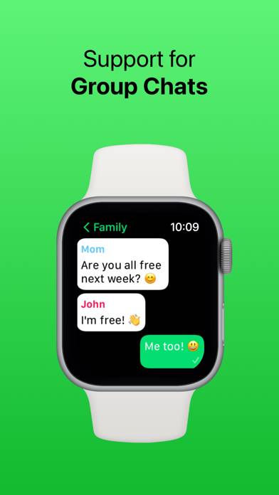 WristChat Captura de pantalla de la aplicación #4