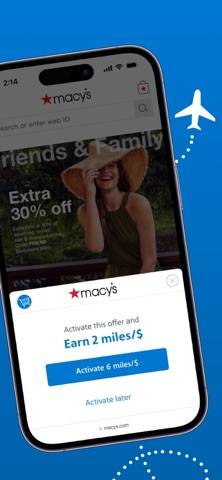 AAdvantage eShopping button App screenshot