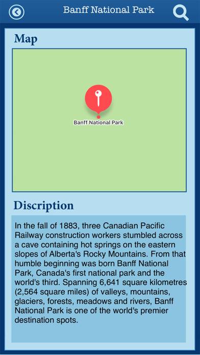 Canada -State & National Parks App-Screenshot #4