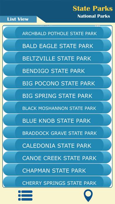 Pennsylvania In State Parks App screenshot