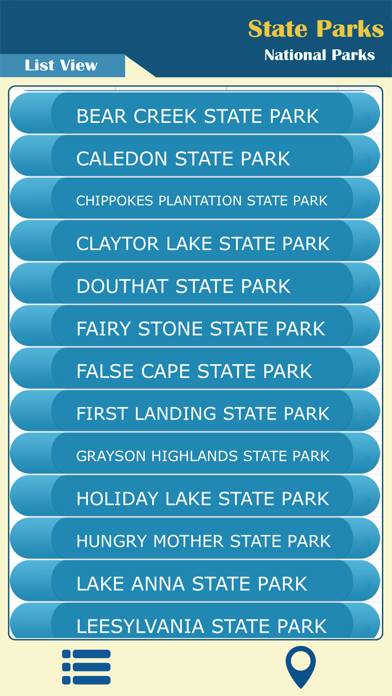 Virginia-State & National Park App screenshot #2