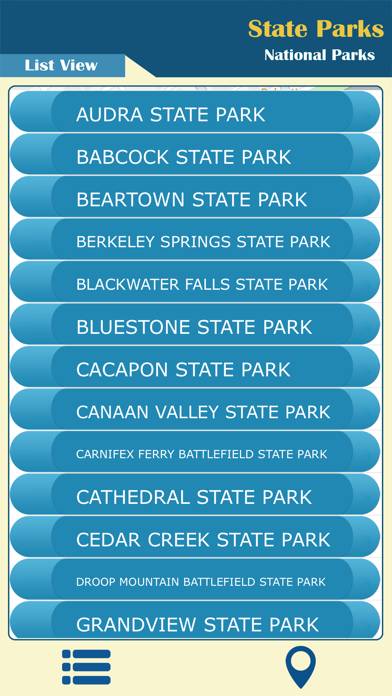 West Virginia In State Parks App screenshot