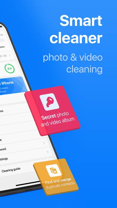 AI iPhone Storage Cleaner App Captura de pantalla de la aplicación #2