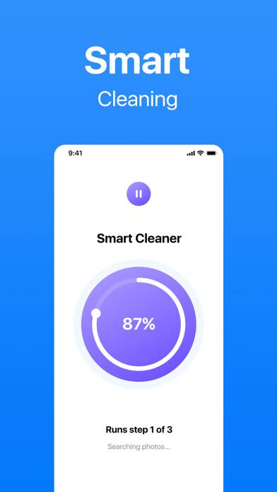 AI iPhone Storage Cleaner App Captura de pantalla de la aplicación #4