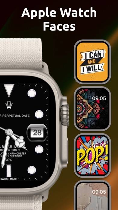 Wallpaper for Apple Watch face Captura de pantalla de la aplicación #1
