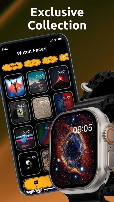 Wallpaper for Apple Watch face Captura de pantalla de la aplicación #2