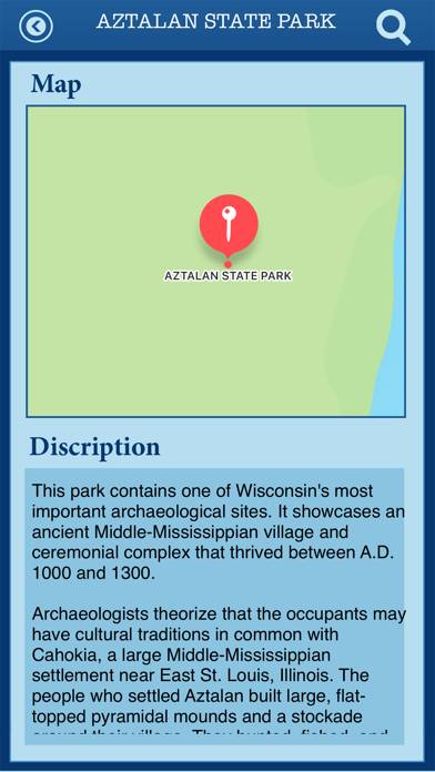 Wisconsin-State &National Park App screenshot #4