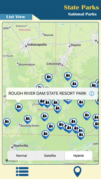 Kentucky-State & National Park App screenshot #2