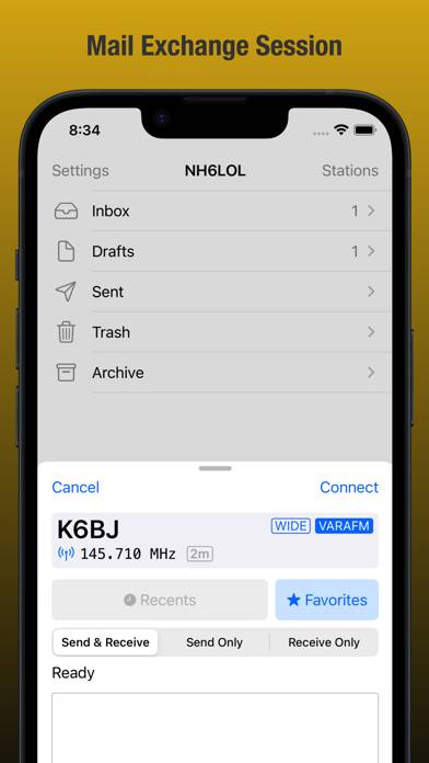 RadioMail Capture d'écran de l'application #4