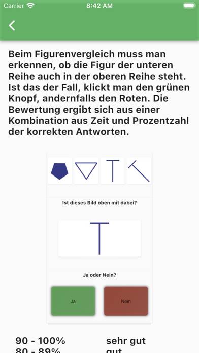 MPU Wolff App-Screenshot