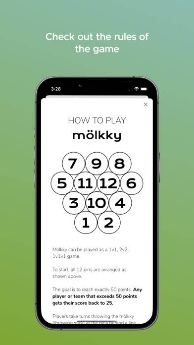 MölkkyApp Capture d'écran de l'application #3