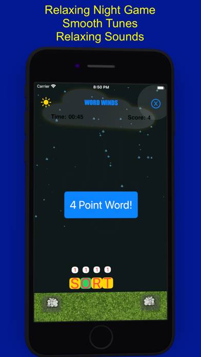 Word Winds: Relaxing Word Game App screenshot #1
